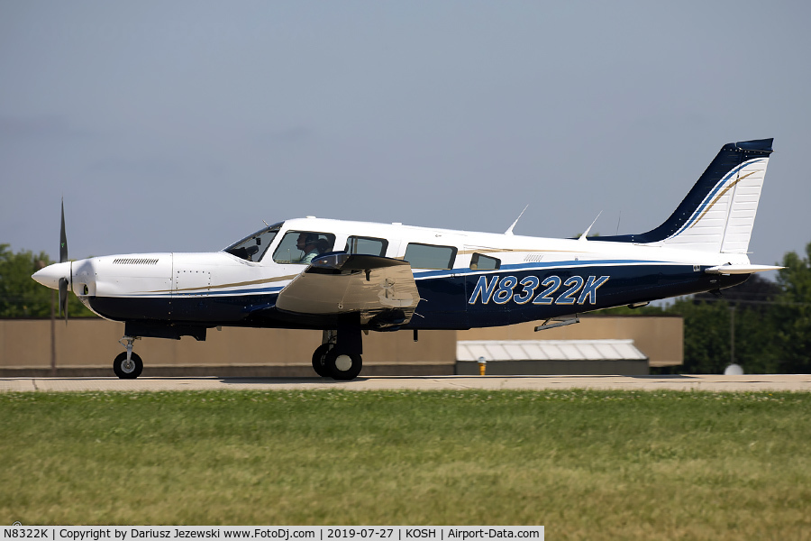 N8322K, 1980 Piper PA-32R-301T Turbo Saratoga C/N 32R-8129031, Piper PA-32R-301T Turbo Saratoga  C/N 32R-8129031, N8322K