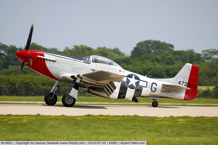 N10601, 1944 North American P-51D Mustang C/N 122-40383, North American P-51D Mustang  C/N 44-73843, NL10601
