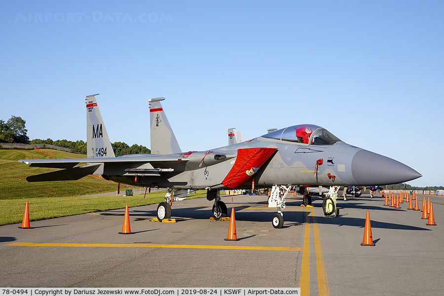 78-0494, 1978 McDonnell Douglas F-15C Eagle Eagle C/N 0477/C027, F-15C Eagle 78-0494 MA from 131st FS 