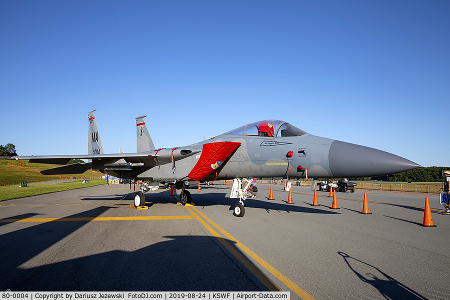 80-0004, 1980 McDonnell Douglas F-15C Eagle C/N 0638/C153, F-15C Eagle 80-0004 MA from 131st FS 