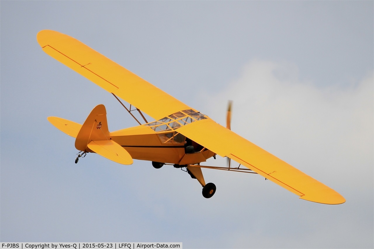 F-PJBS, Wag-Aero Sport Trainer C/N 3303, Wag-Aero Sport Trainer, On display, La Ferté-Alais airfield (LFFQ) Airshow 2015
