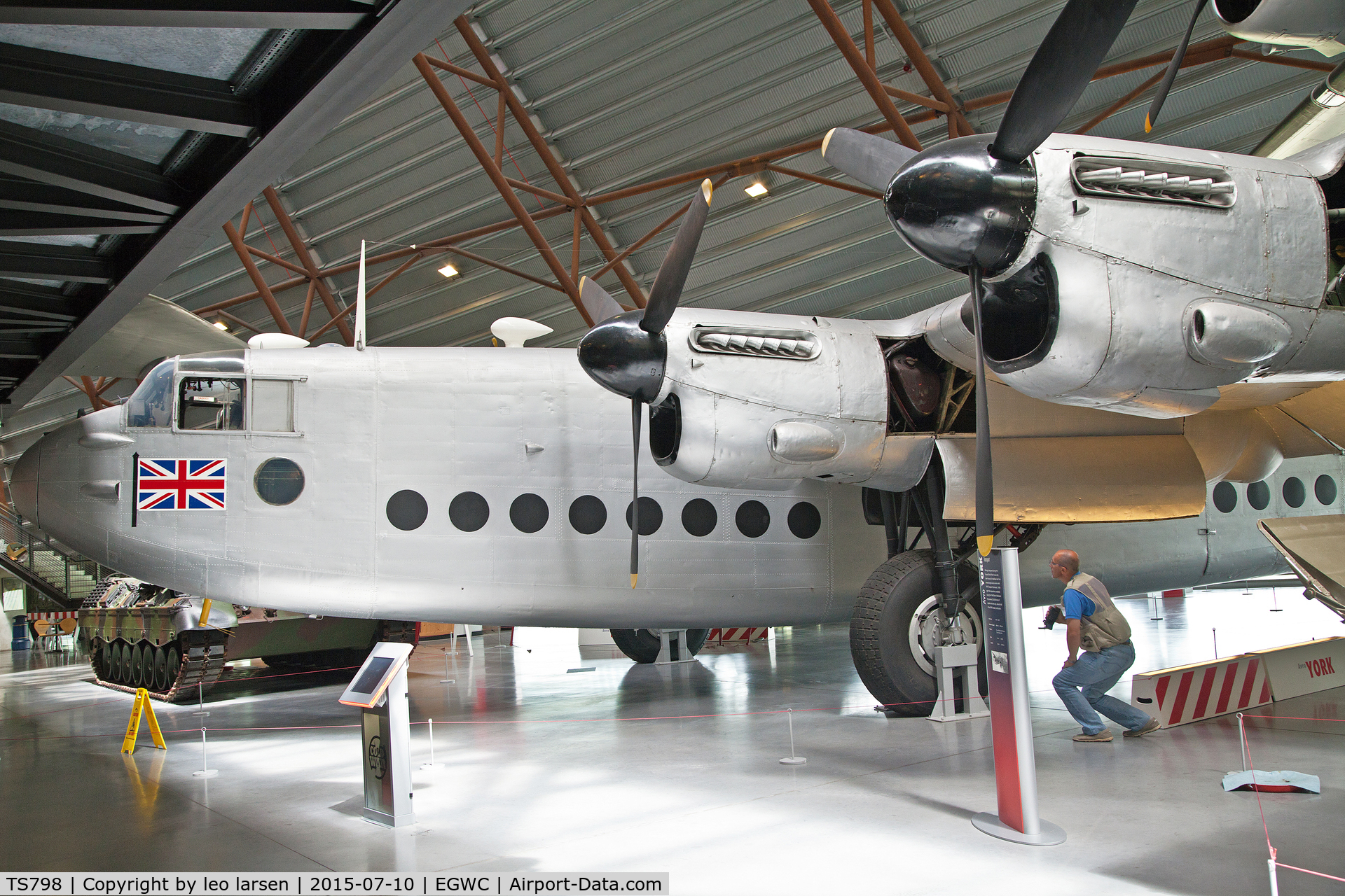 TS798, Avro 685 York C.1 C/N 1223, Cosford Museum 10.7.2015