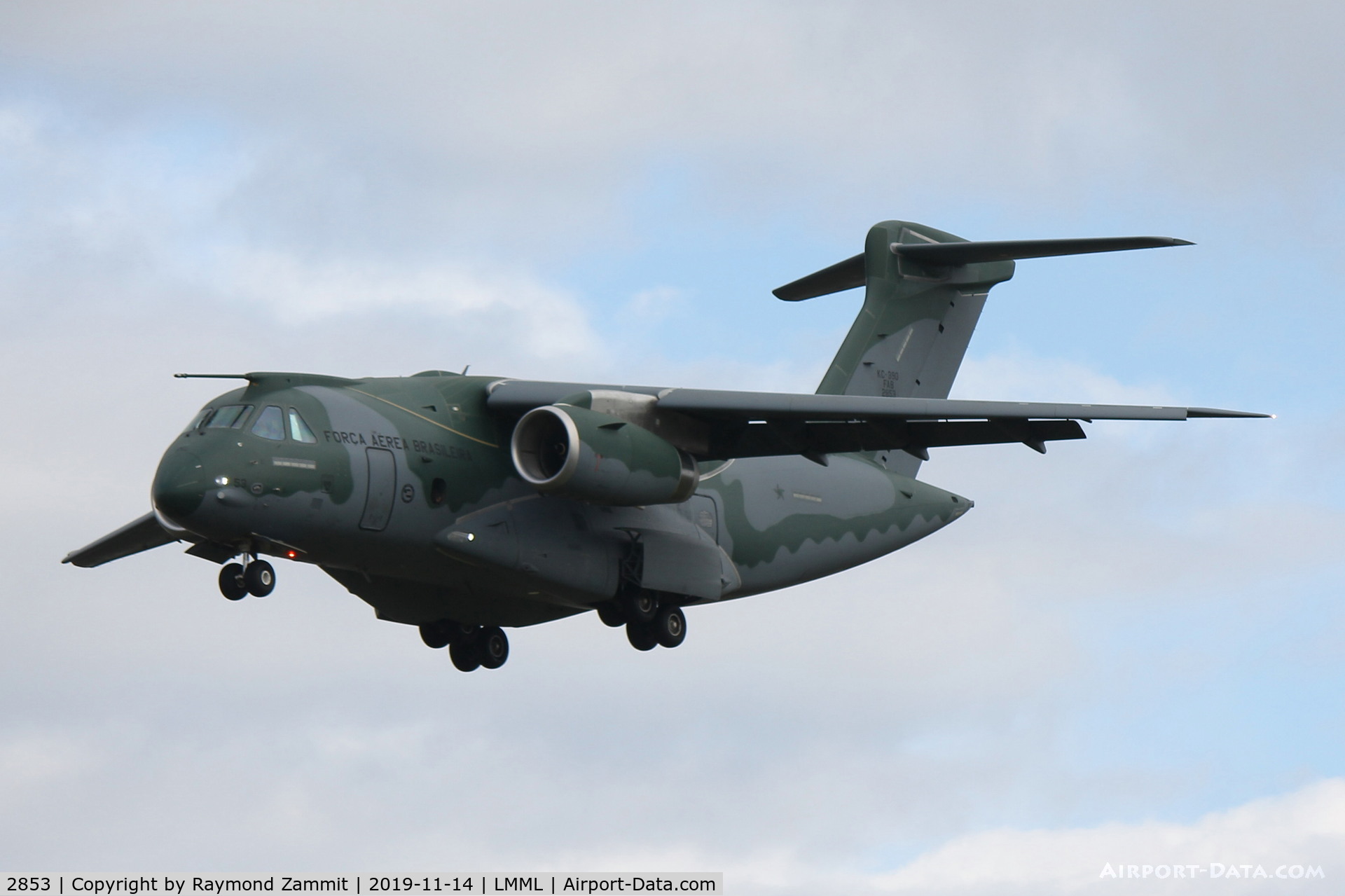 2853, Embraer KC-390 (EMB-390) C/N 39000004, Embraer KC-390 2853 Brazilian Air Force