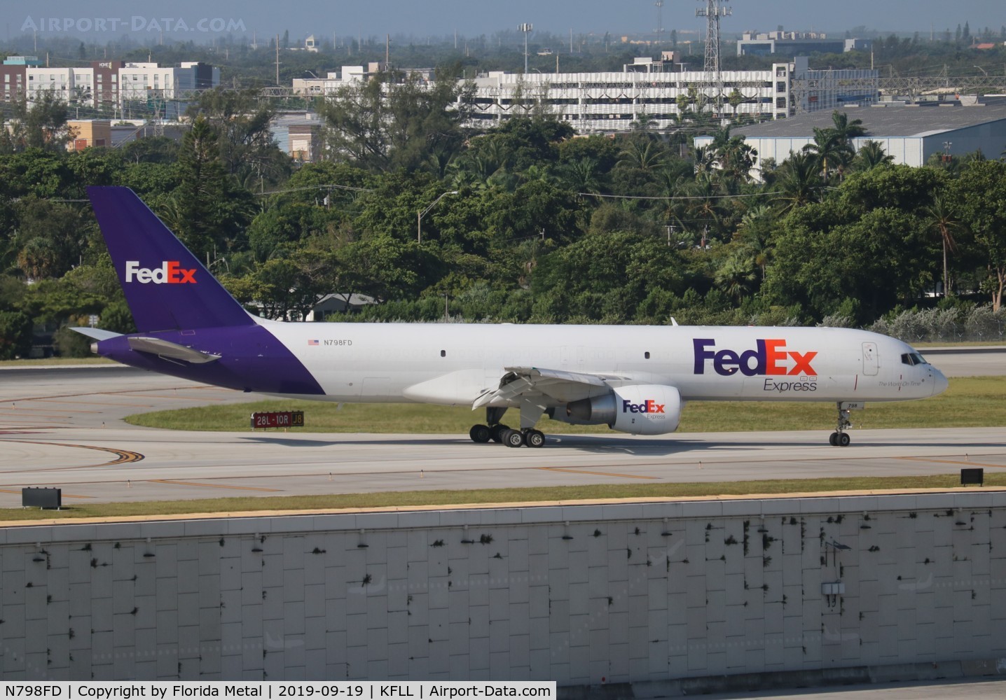 N798FD, 1996 Boeing 757-222(SF) C/N 28144, FedEx