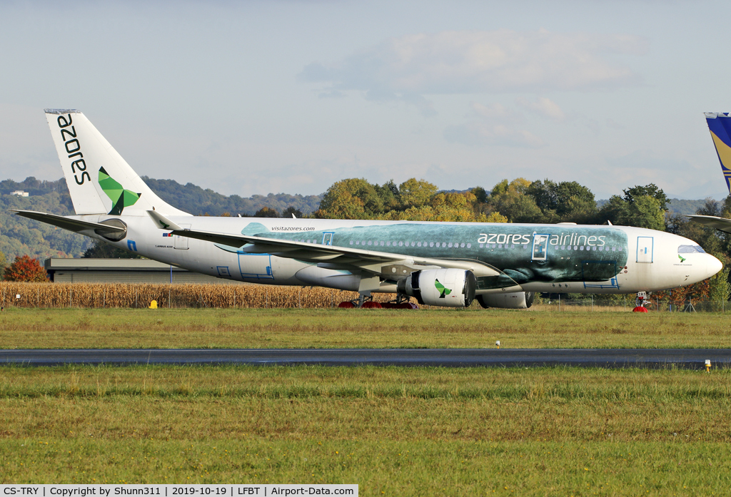 CS-TRY, 2008 Airbus A330-223 C/N 970, Stored @LDE in Whale c/s...