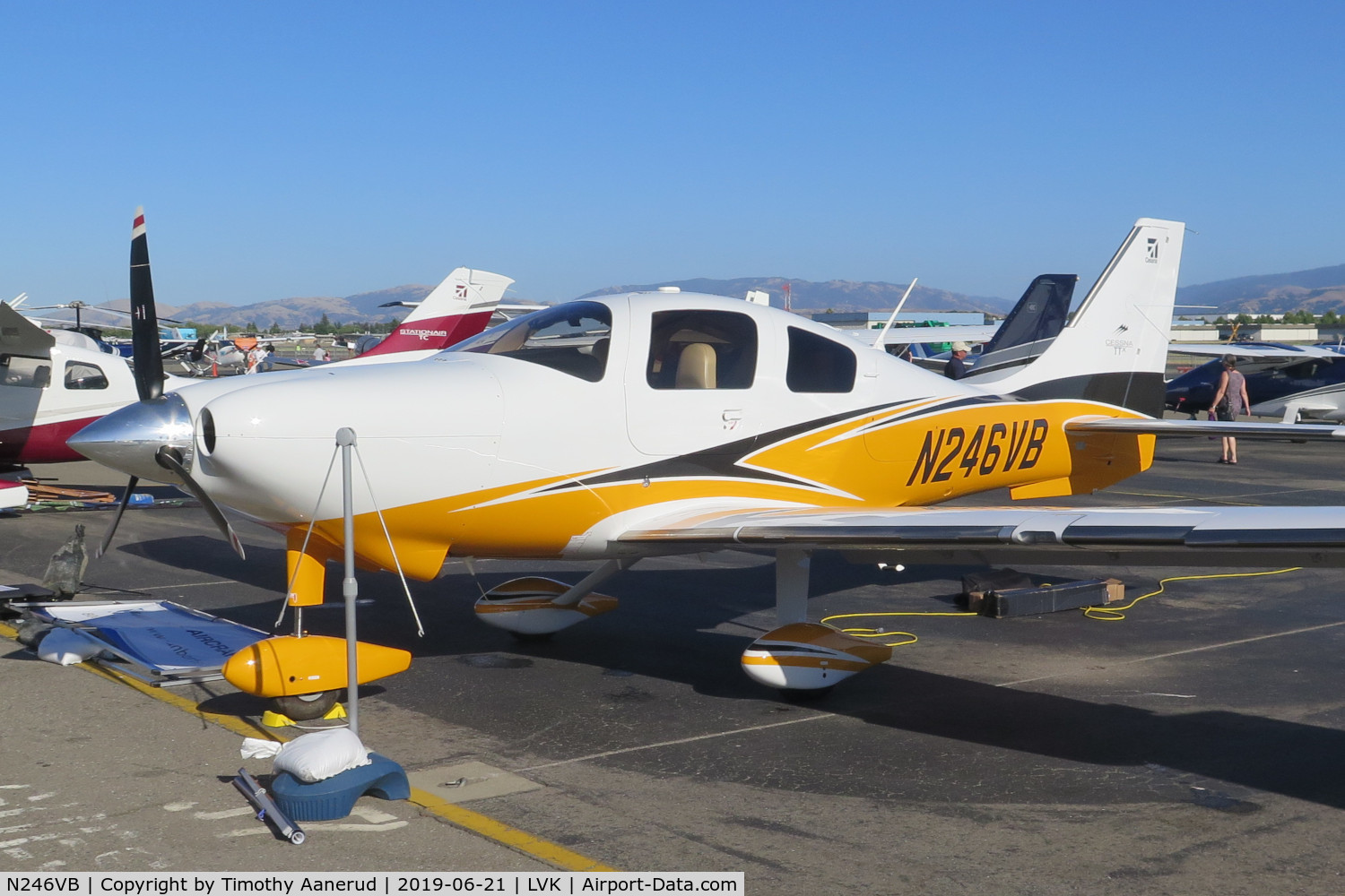 N246VB, 2015 Cessna T240 C/N T24002091, 2015 Cessna T240, c/n: T24002091, 2019 AOPA Livermore Fly-In