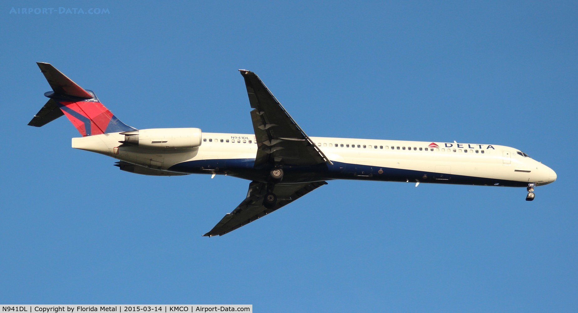 N941DL, 1989 McDonnell Douglas MD-88 C/N 49814, Delta