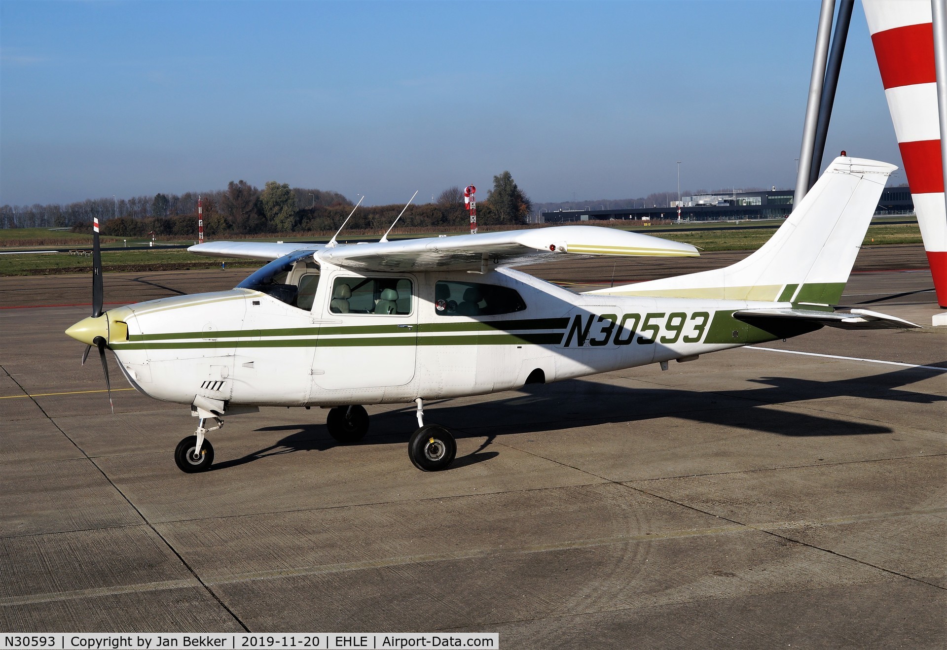 N30593, 1973 Cessna 210L Centurion C/N 21059938, Lelystad Airport