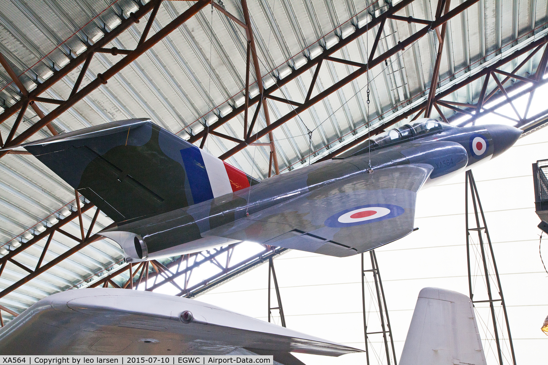 XA564, Gloster Javelin FAW.1 C/N Not found XA564, Cosford Museum 10.7.2015