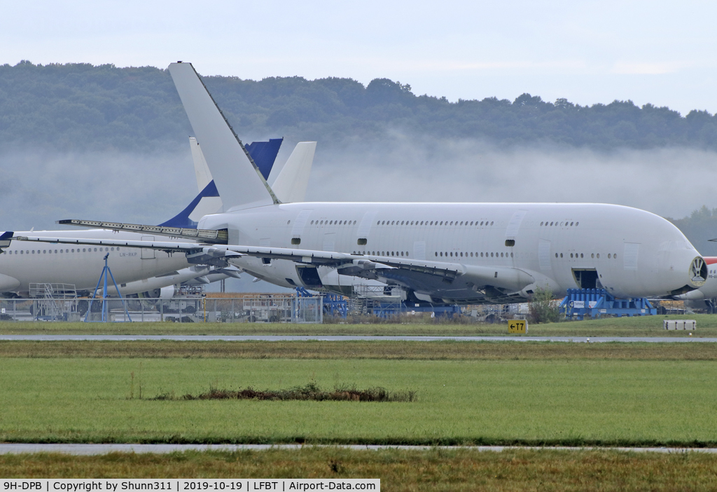 9H-DPB, 2006 Airbus A380-841 C/N 005, Still stored @LDE... To be scrapped... EX. 9V-SKB