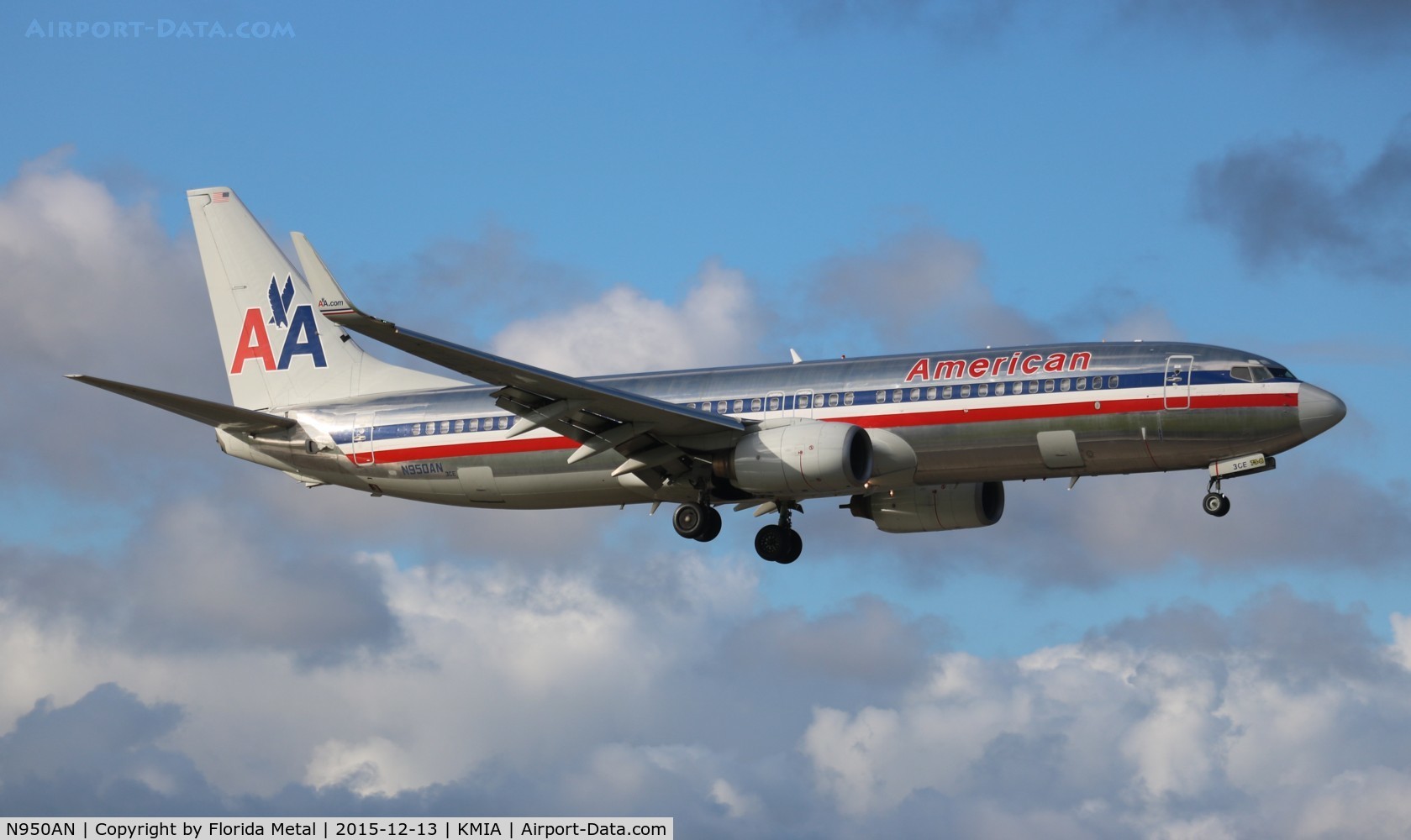 N950AN, 2000 Boeing 737-823 C/N 30087, American