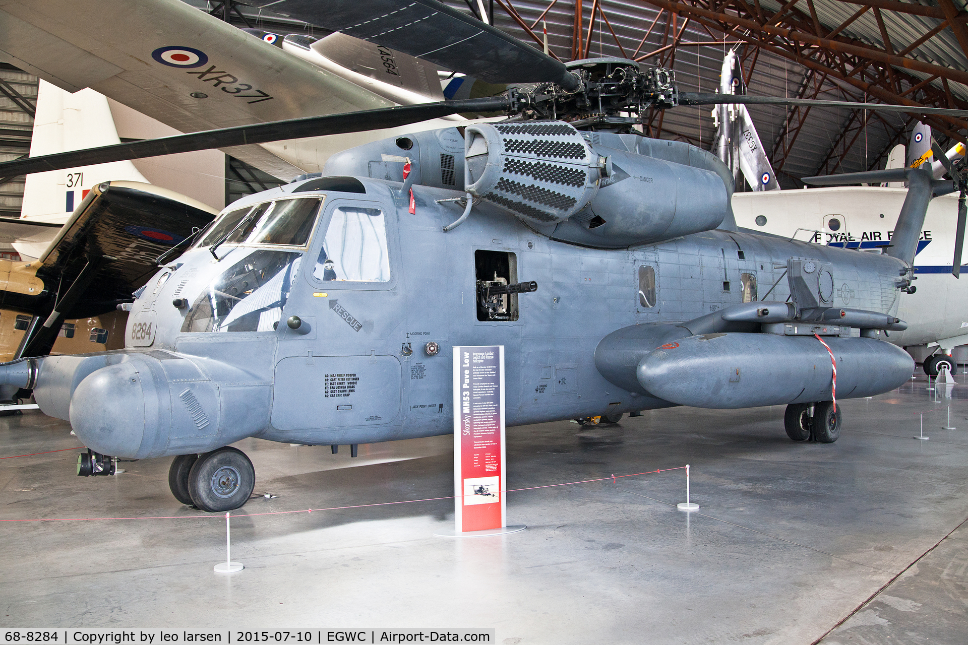 68-8284, 1968 Sikorsky MH-53M Pave Low IV C/N 65-131, Cosford Museum 10.7.2015