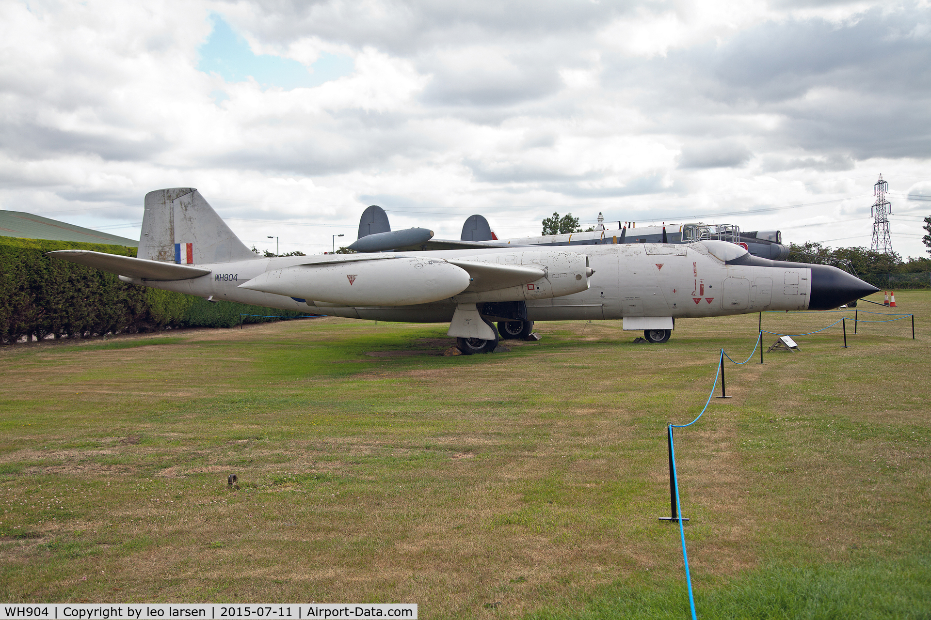 WH904, 1954 English Electric Canberra T.19 C/N SH1647, Newark Air Museum 11.7.2015
