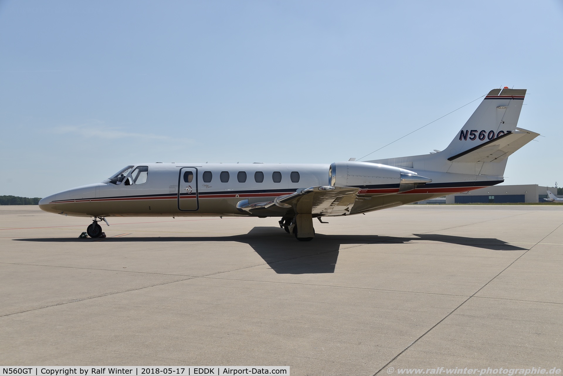 N560GT, 2001 Cessna 560 Citation Encore C/N 560-0588, Cessna 560 Citation Encore - Wells fargo Bank - 560-0588 - N560GT - 17.05.2018 - CGN