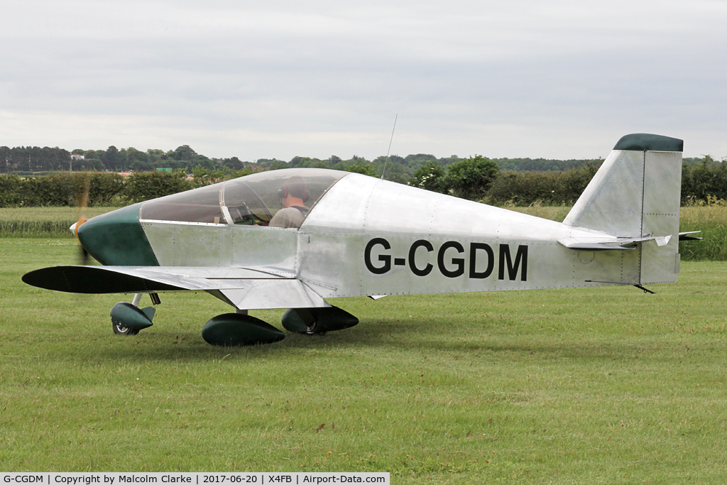 G-CGDM, 2009 Sonex Sonex C/N PFA 337-14761, Sonex Sonex G-CGDM Fishburn Airfield Jun 20 2017