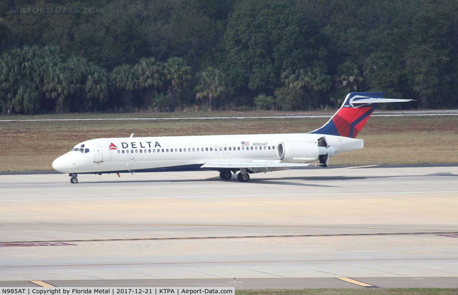 N985AT, 2001 Boeing 717-200 C/N 55090, Delta