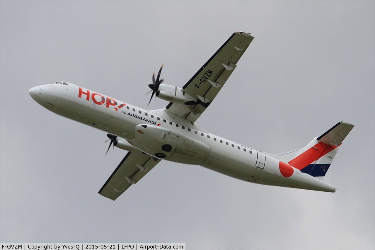 F-GVZM, 1999 ATR 72-212A C/N 590, ATR 72-212A, Take off Rwy 24, Paris-Orly Airport (LFPO-ORY)