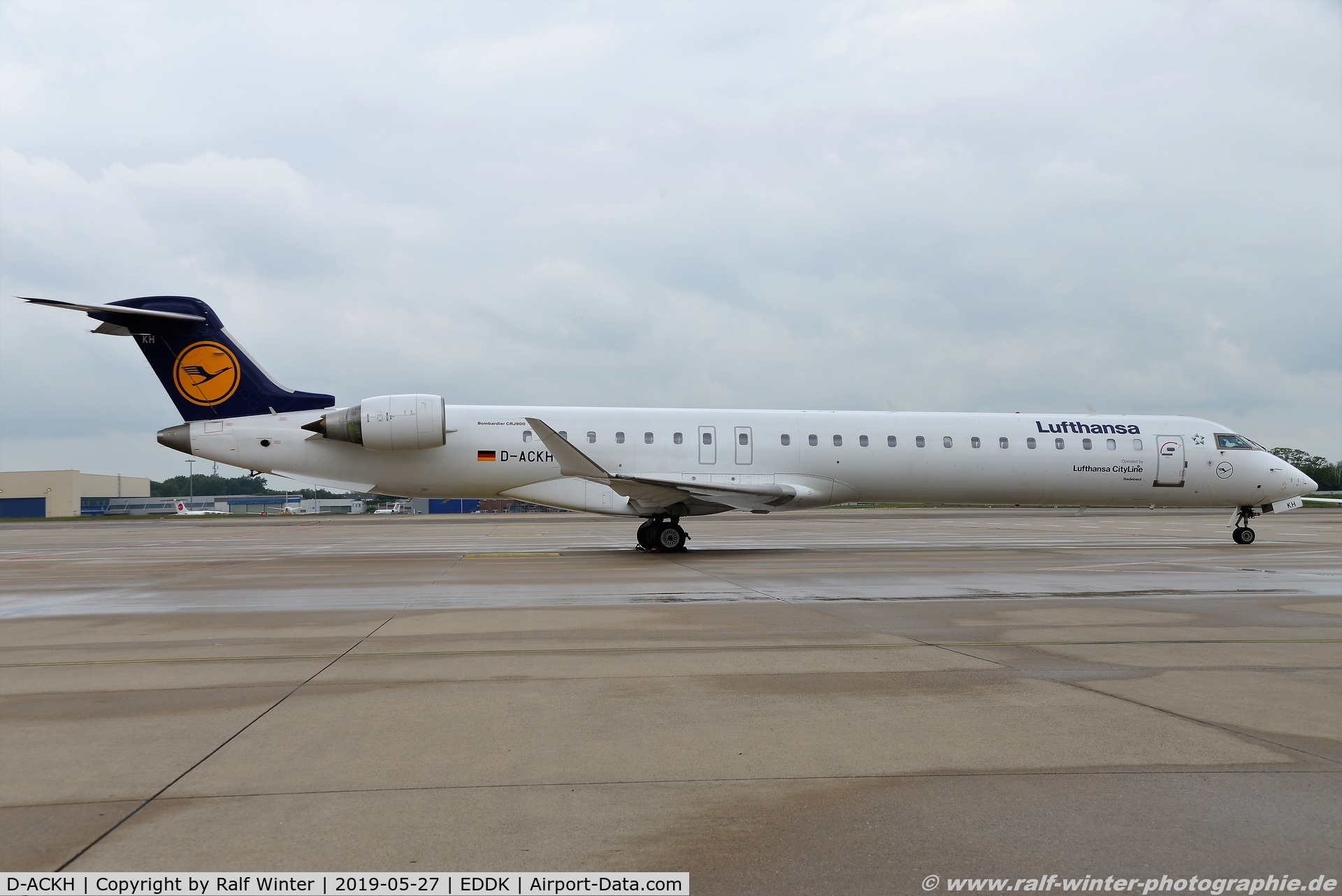 D-ACKH, 2006 Bombardier CRJ-900LR (CL-600-2D24) C/N 15085, Bombardier CL-600-2D24 CRJ-900LR - CL CLH Lufthansa CityLine 'Radebeul' - 15085 - D-ACKH - 27.05.2019 - CGN