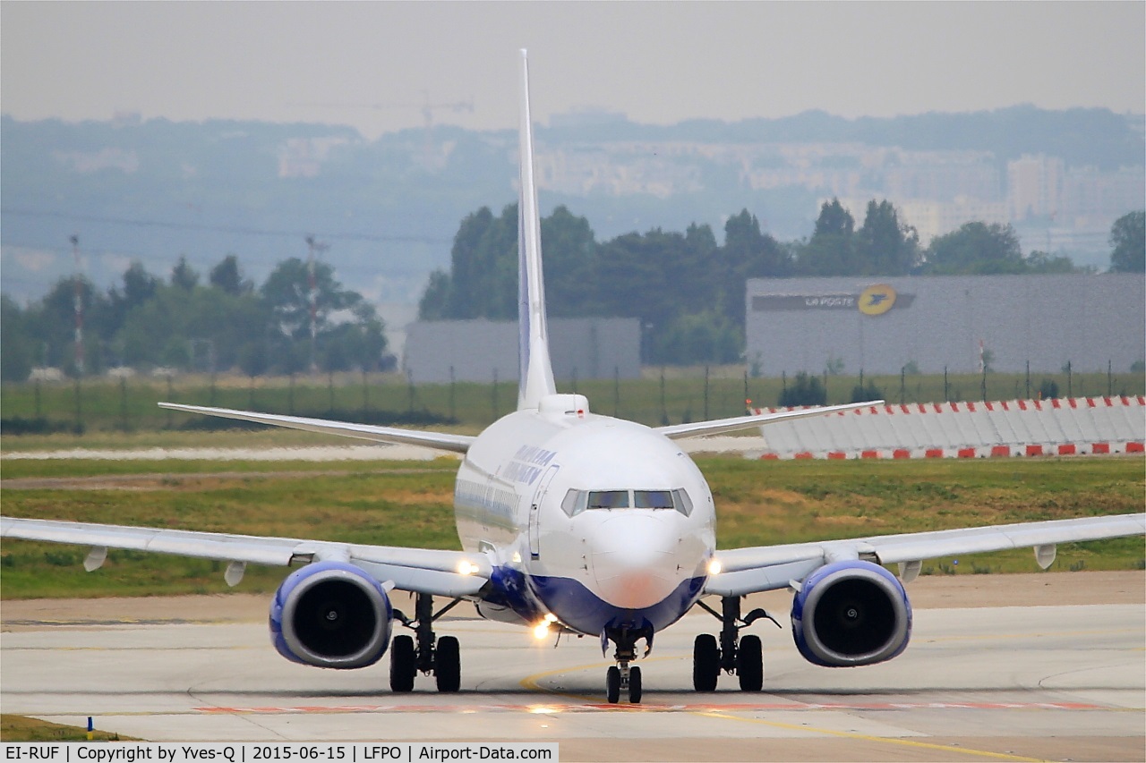 EI-RUF, 2000 Boeing 737-85P C/N 28536, Boeing 737-85P, Holding point rwy 08, Paris-Orly airport (LFPO-ORY)