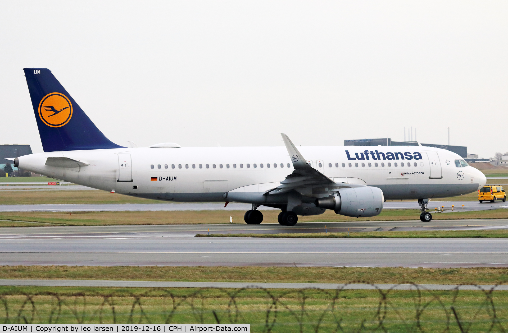 D-AIUM, 2015 Airbus A320-214 C/N 6577, Copenhagen 16.12.2019