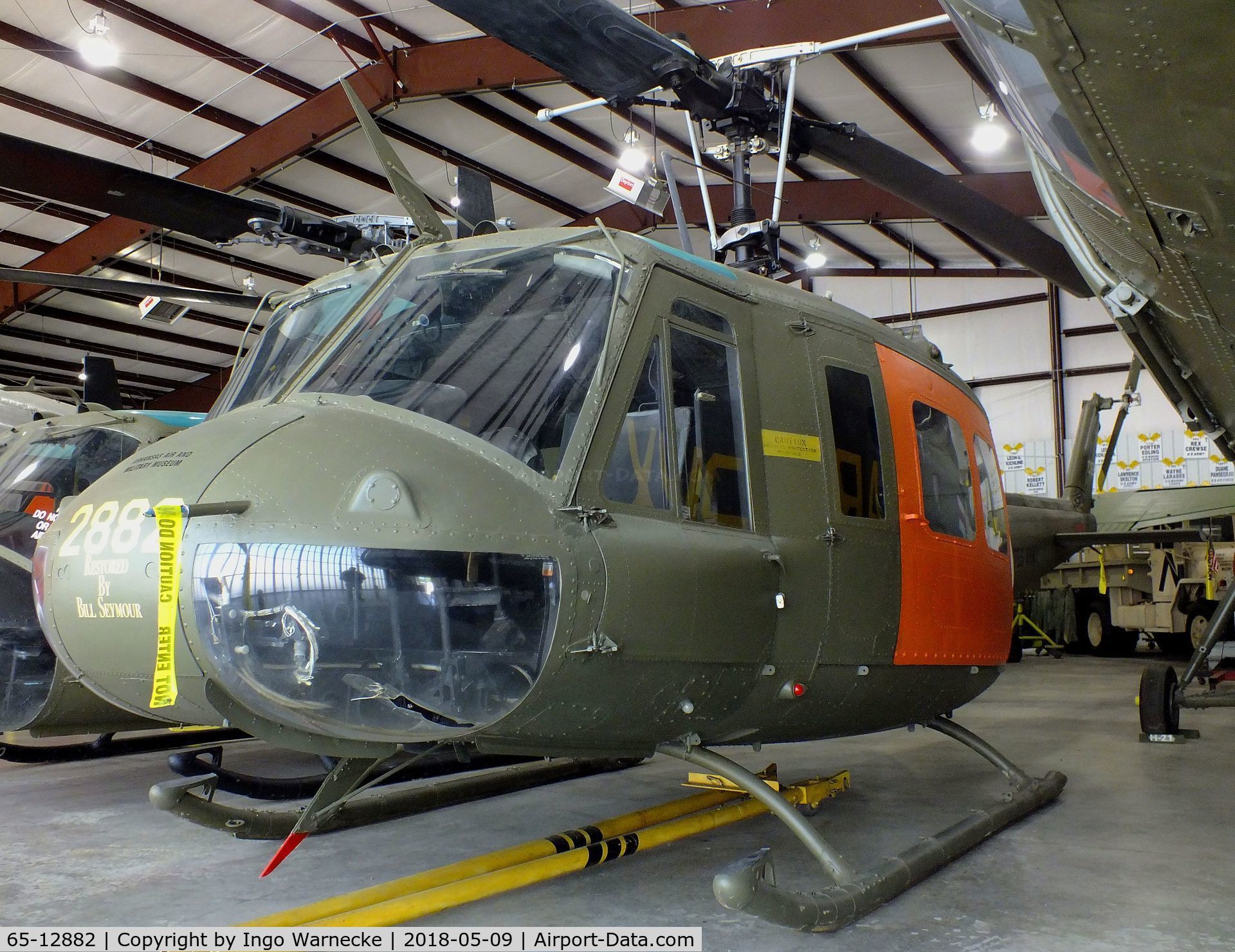 65-12882, 1965 Bell UH-1H Iroquois C/N 5215, Bell UH-1H Iroquois at the Arkansas Air & Military Museum, Fayetteville AR