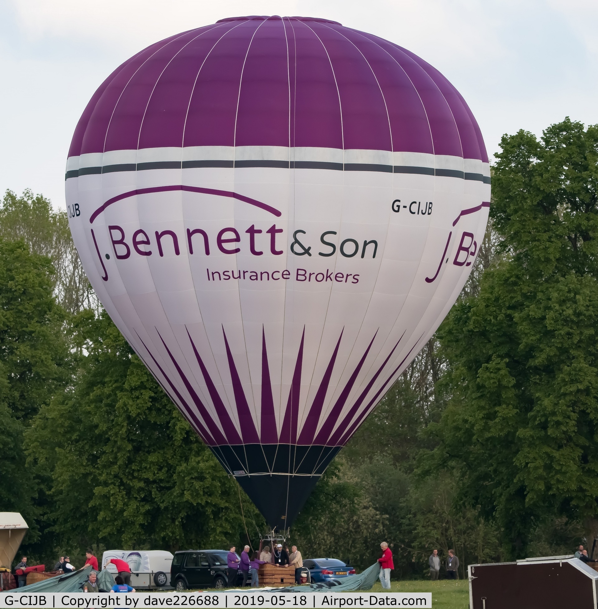 G-CIJB, 2014 Cameron Balloons Z-90 C/N 11806, G CIJB at the Midlands Air Festival 2019