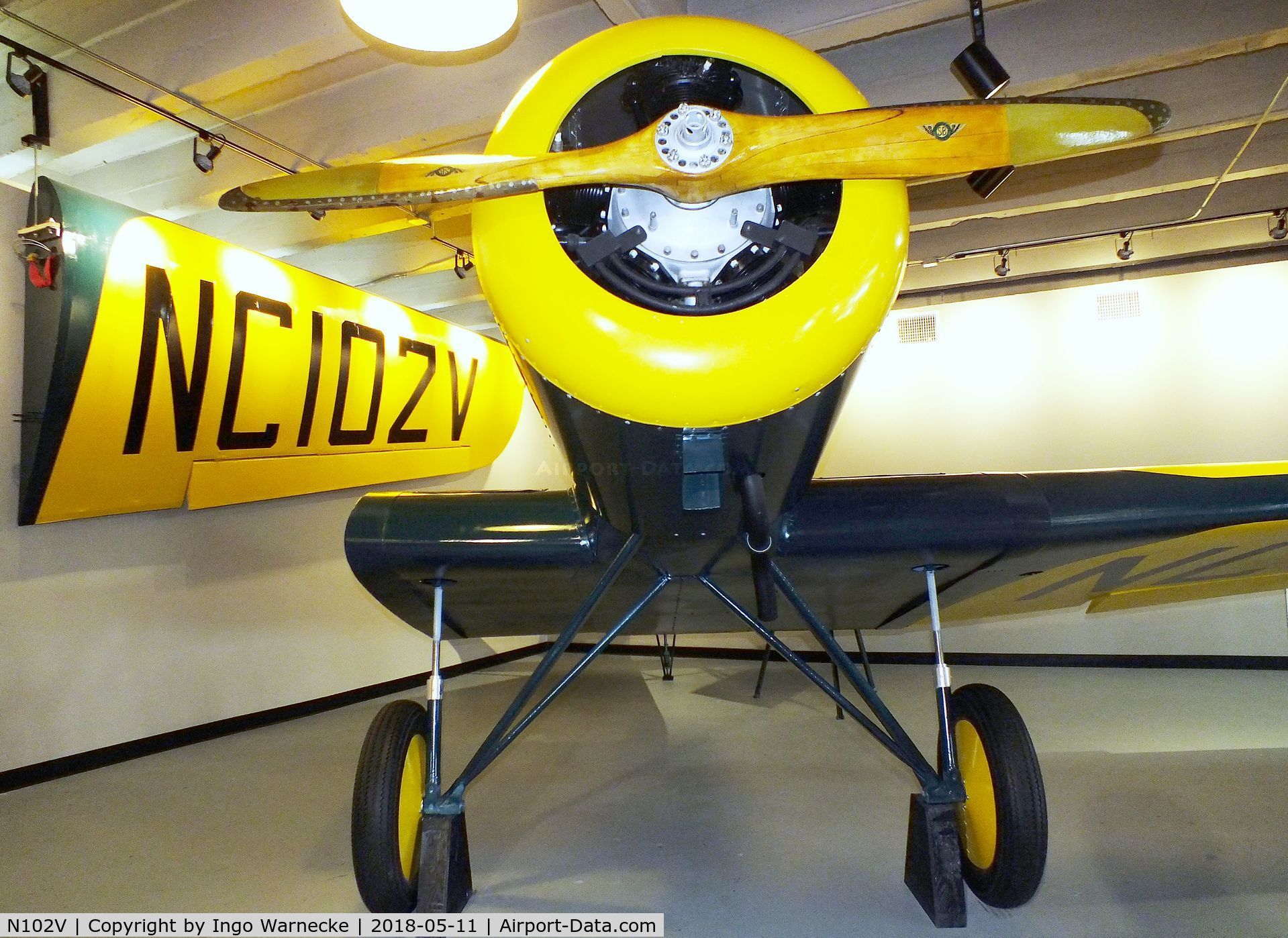 N102V, Watkins Aircraft SKYLARK C/N Not found, Watkins Skylark SL at the Kansas Aviation Museum, Wichita KS