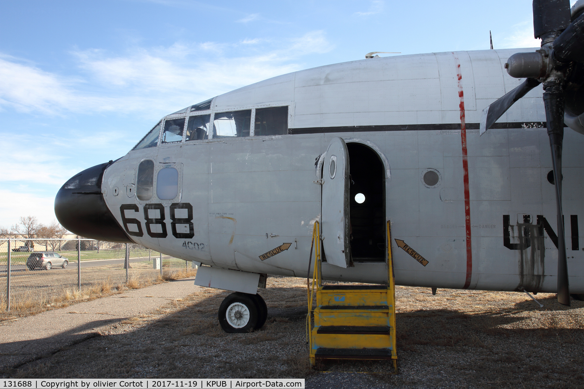 131688, Fairchild C-119F Flying Boxcar C/N 10901, You can visit her