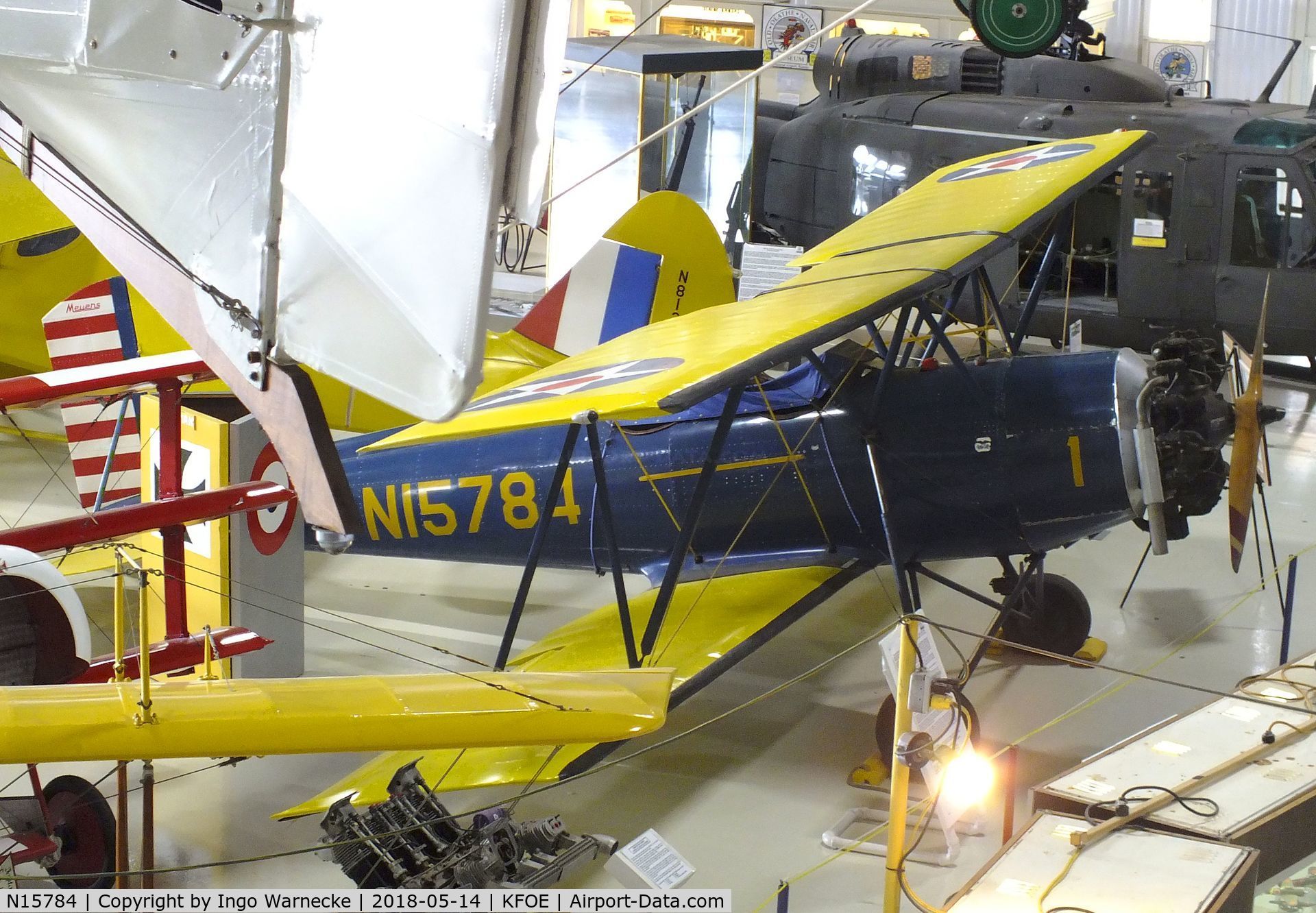N15784, 1935 Meyers OTW C/N 1, Meyers OTW at the Combat Air Museum, Topeka KS