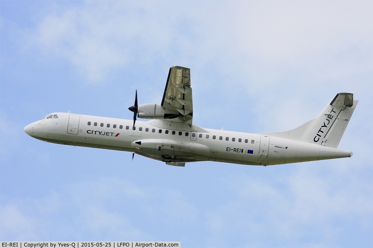 EI-REI, 1991 ATR 72-201 C/N 267, ATR 72-201, Take off rwy 24, Paris-Orly Airport (LFPO-ORY)