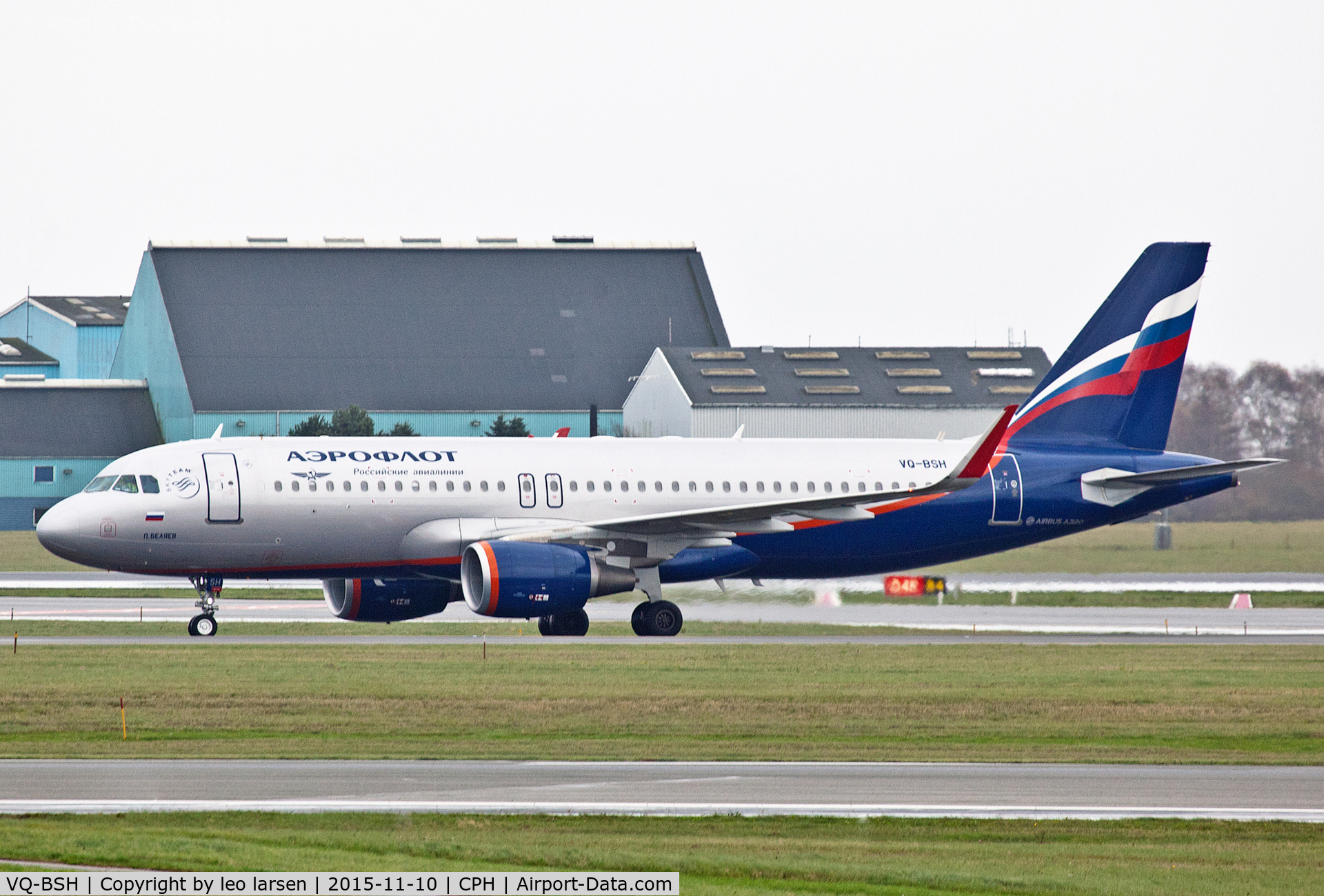 VQ-BSH, 2014 Airbus A320-214 C/N 6022, Copenhagen 10.11.2015