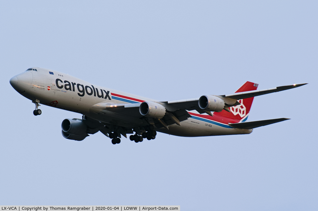 LX-VCA, 2010 Boeing 747-8F C/N 35808, Cargolux Boeing 747-8F