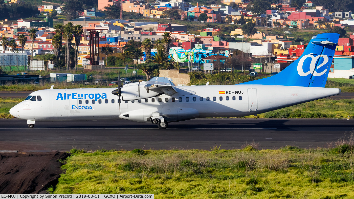 EC-MUJ, 2009 ATR 72-212A C/N 879, EC-MUJ @ Tenerife Norte Airport