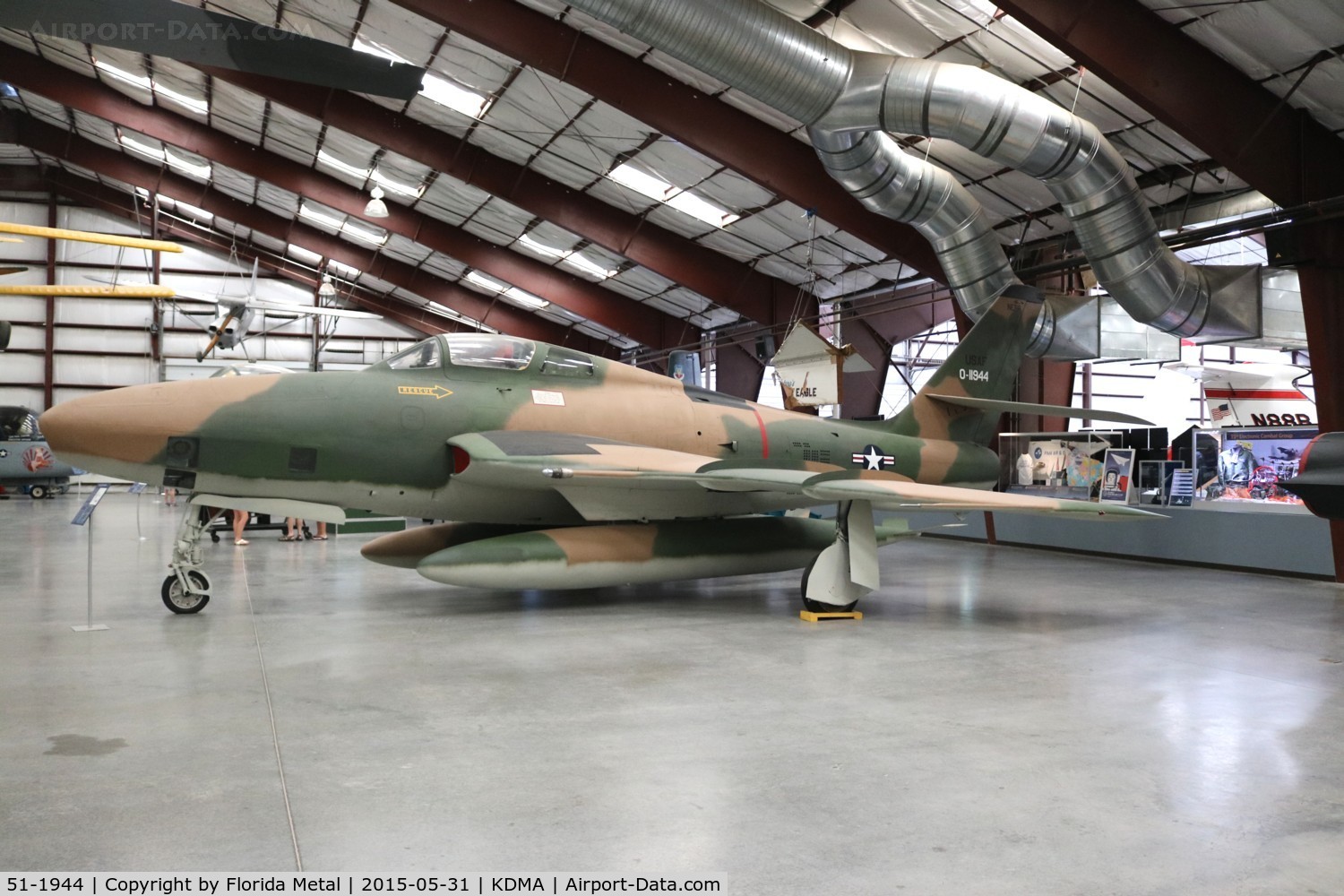 51-1944, Republic RF-84F Thunderflash C/N Not found 51-1944, PIMA 2015