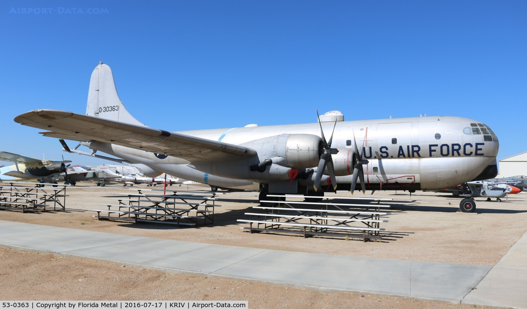 53-0363, 1953 Boeing KC-97G Stratocruiser C/N 17145, March AFB