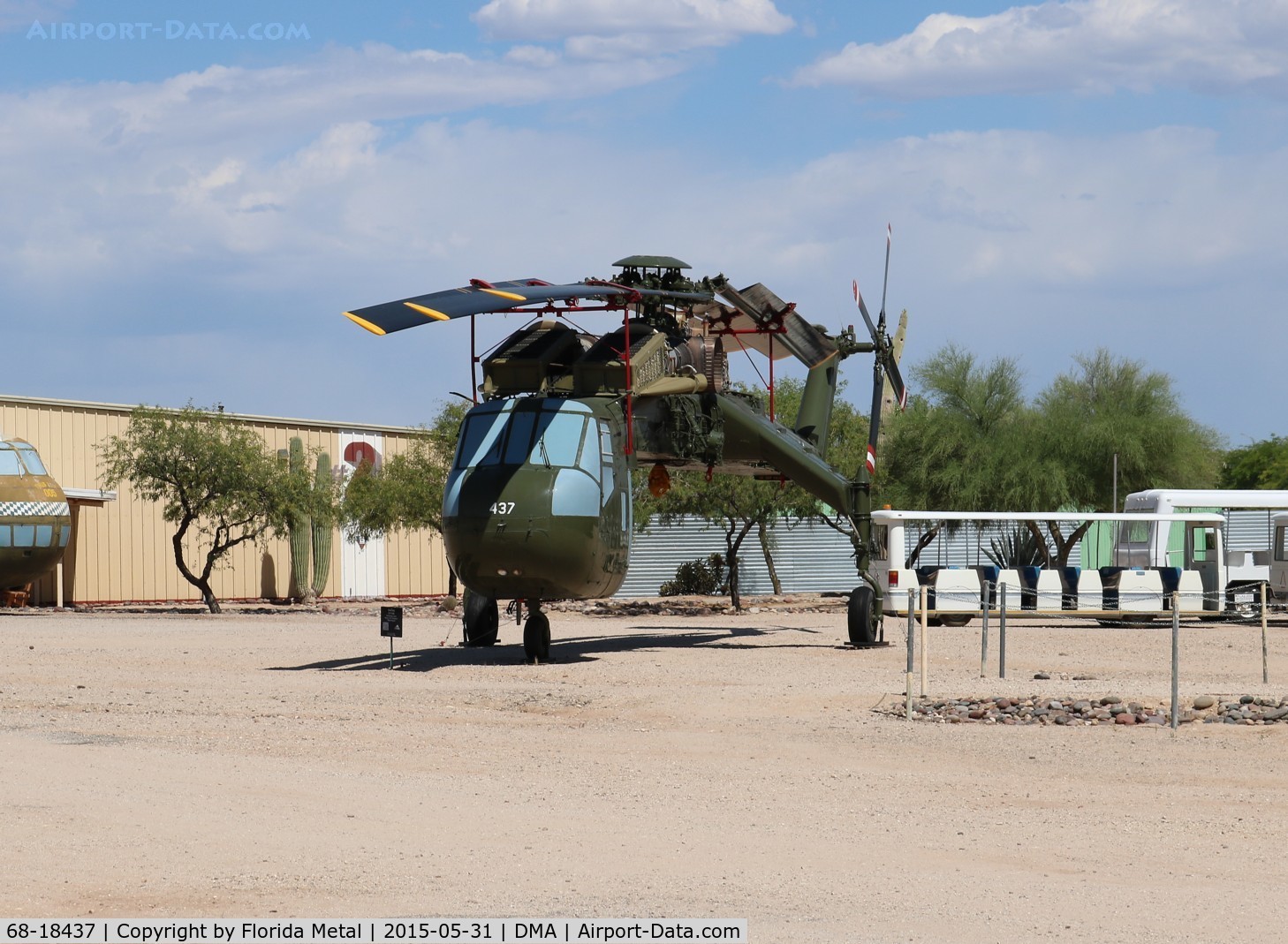 68-18437, 1968 Sikorsky CH-54A Tarhe C/N 64.039, PIMA 2015