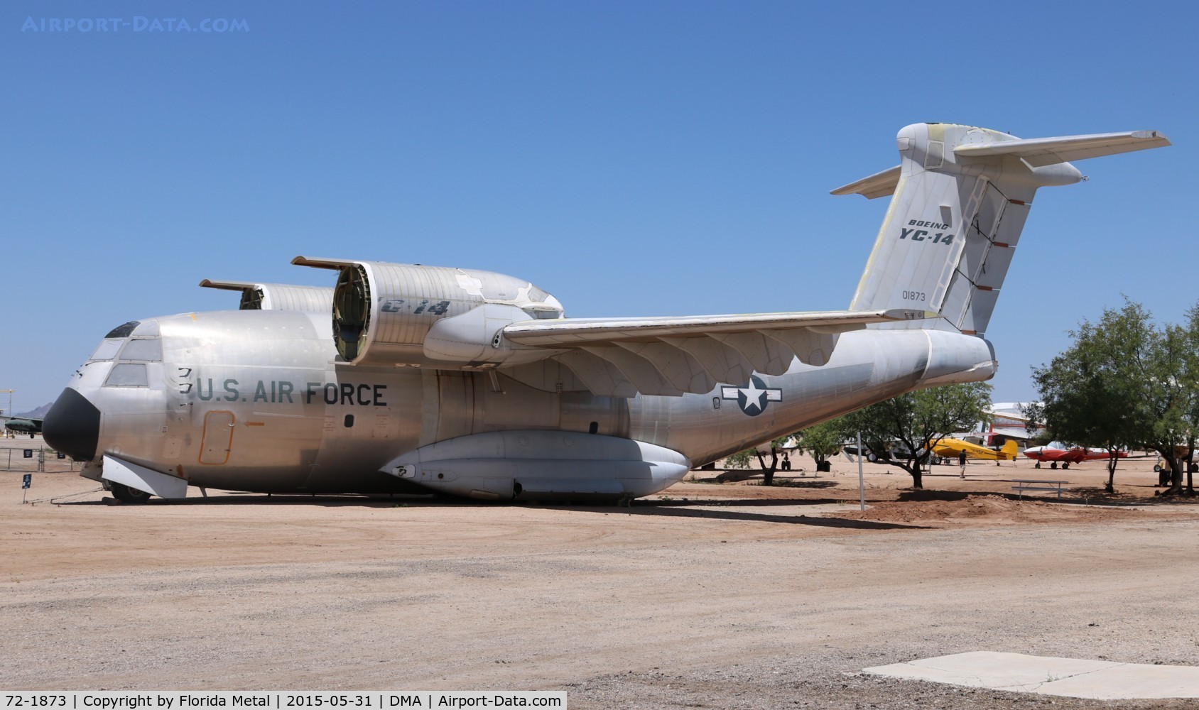 72-1873, 1972 Boeing YC-14A-BN C/N P 1, PIMA 2015