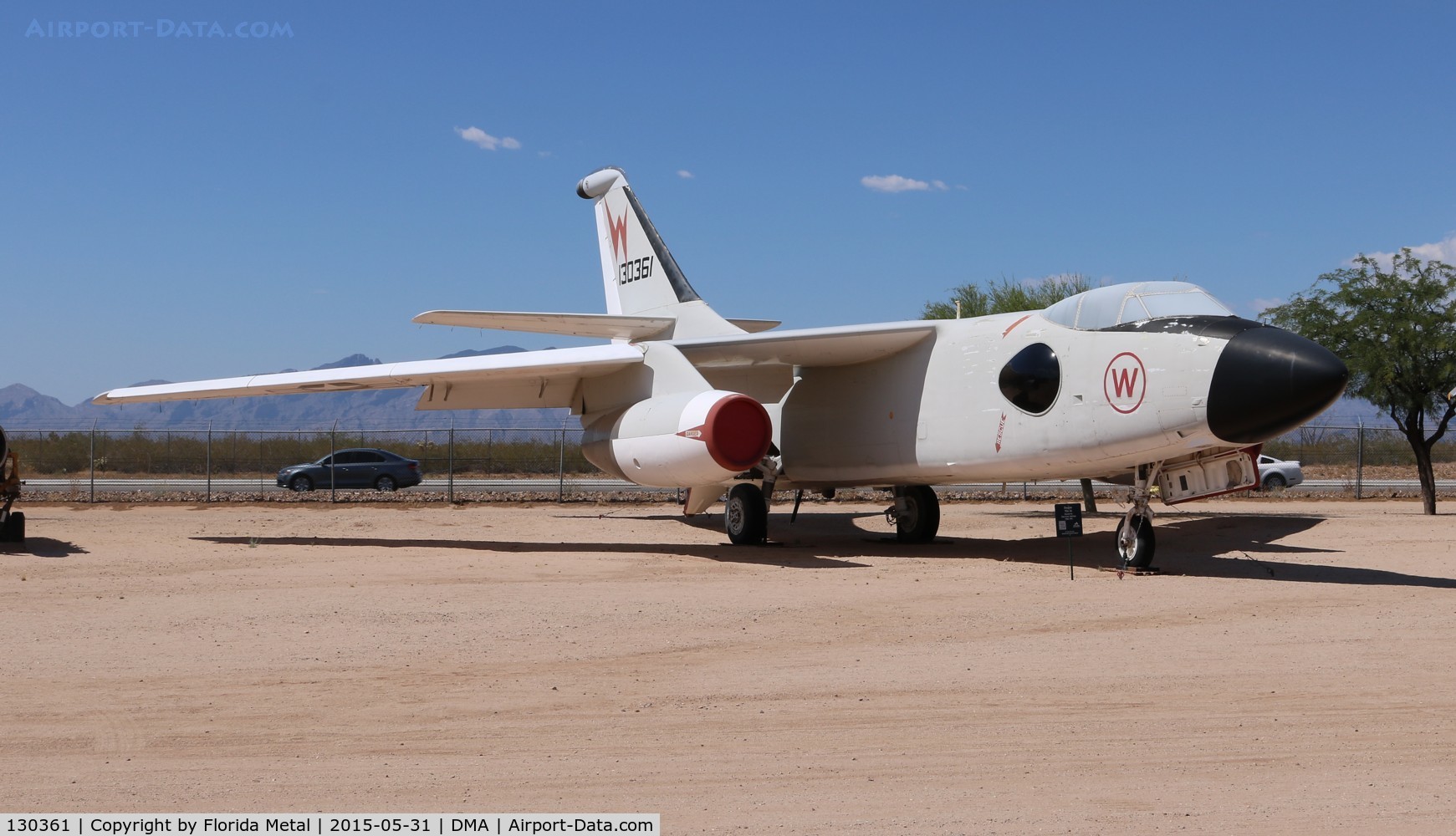 130361, Douglas YEA-3A Skywarrior C/N 9262, PIMA 2015