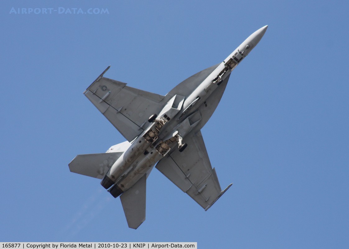 165877, Boeing F/A-18F Super Hornet C/N F037, NAS JAX 2010