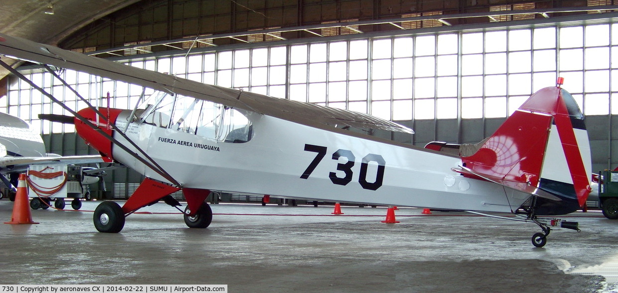 730, Piper PA-18-150 Super Cub C/N 18-6068, Brigada Aérea II - Canelones