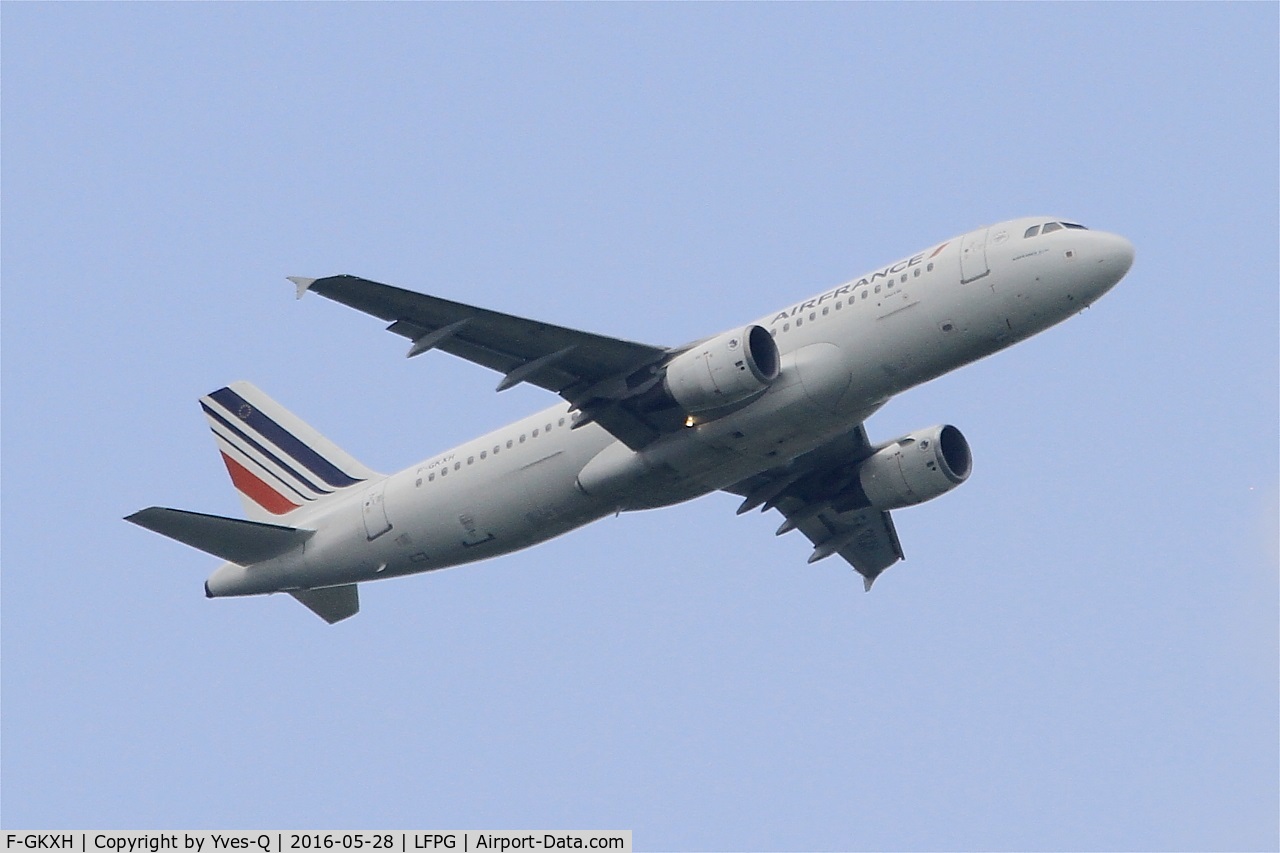 F-GKXH, 2002 Airbus A320-214 C/N 1924, Airbus A320-214, Take off rwy 06R, Roissy Charles De Gaulle airport (LFPG-CDG)