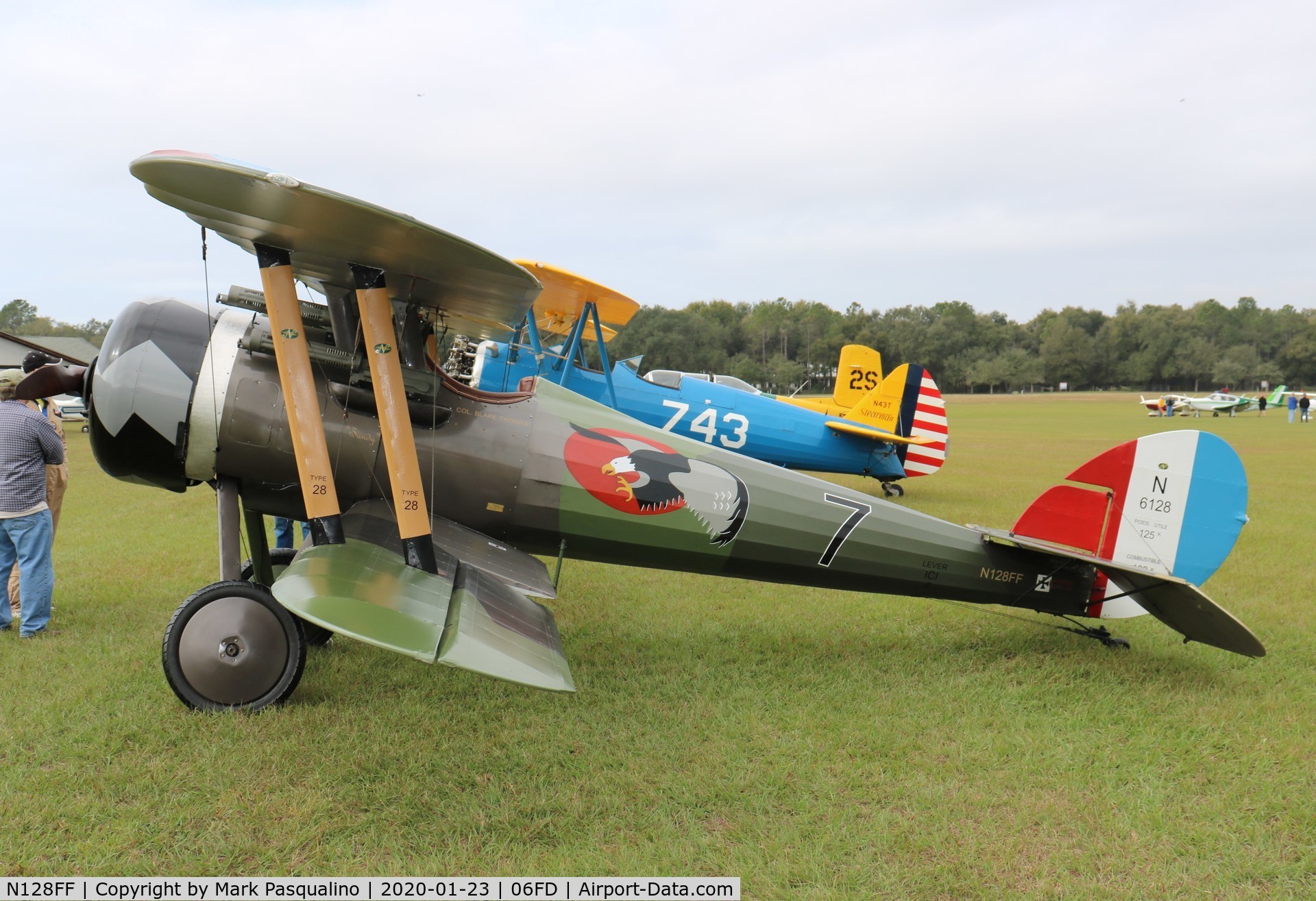 N128FF, Nieuport 28 Replica C/N 6128, Nieuport 28 Replica