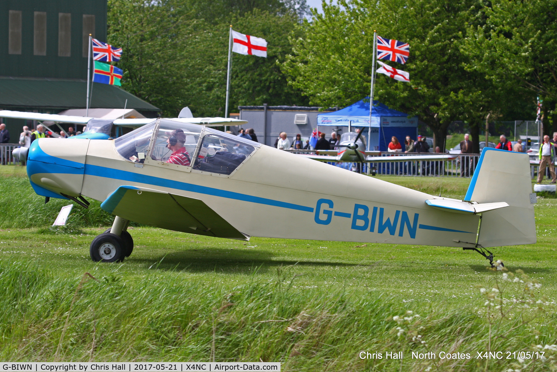 G-BIWN, 1966 Jodel D-112 C/N 1314, North Coates Summer fly in