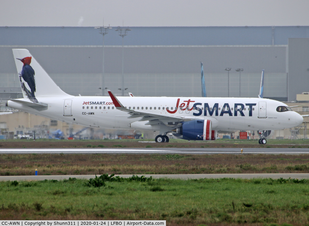 CC-AWN, 2020 Airbus A320-271N C/N 9463, Delivery day...