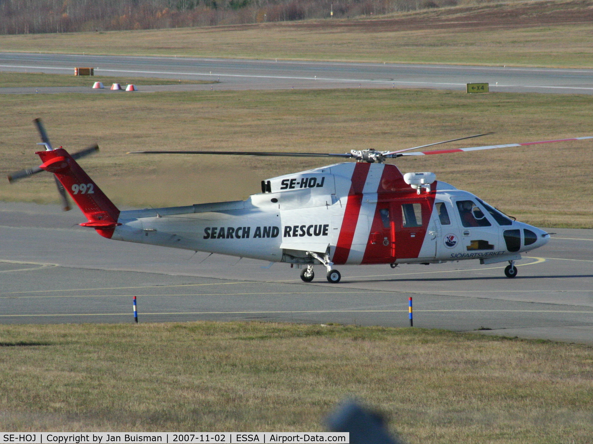SE-HOJ, 2005 Sikorsky S-76C C/N 760605, Sjöfartsverket