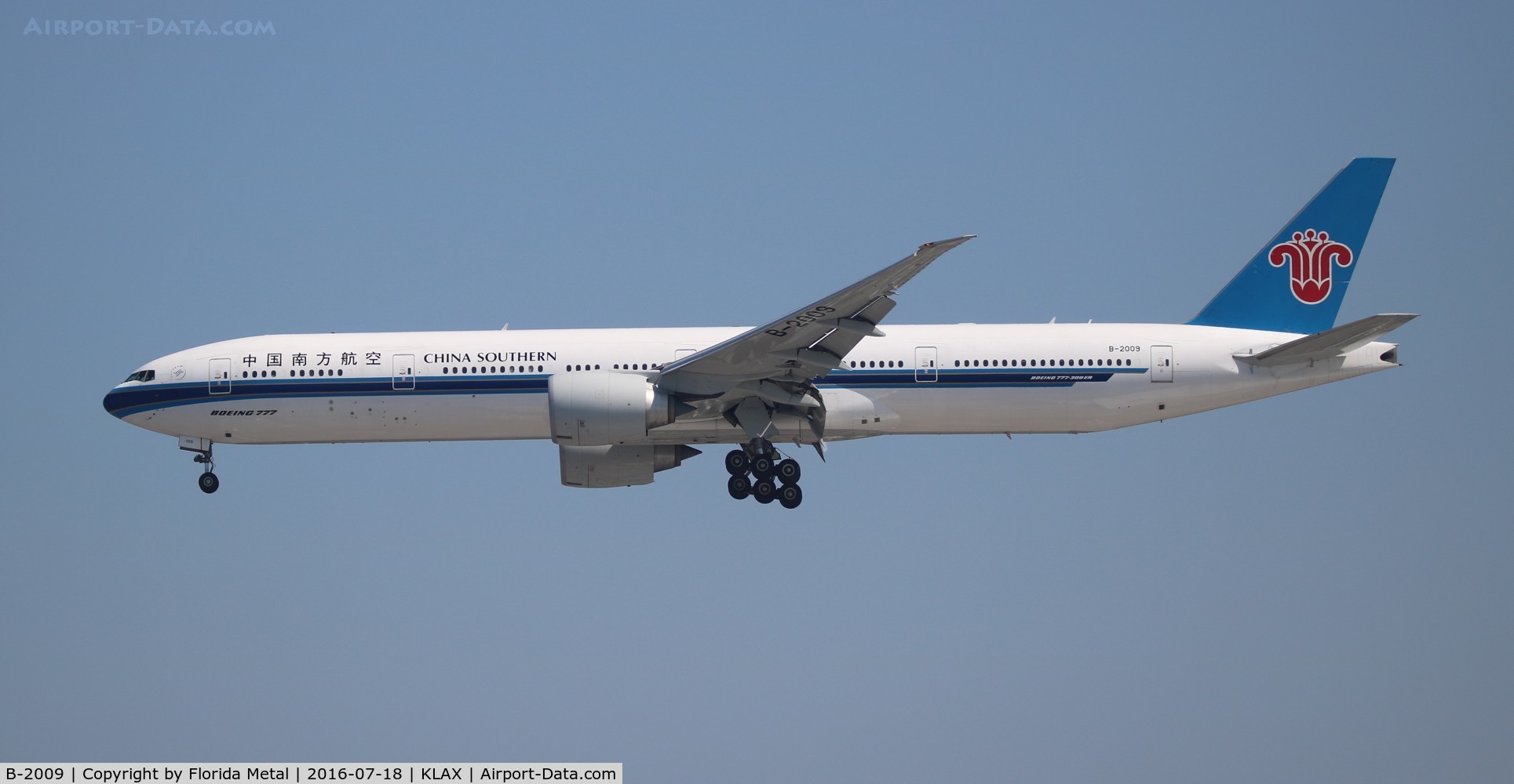 B-2009, 2014 Boeing 777-31B/ER C/N 43223, LAX spotting