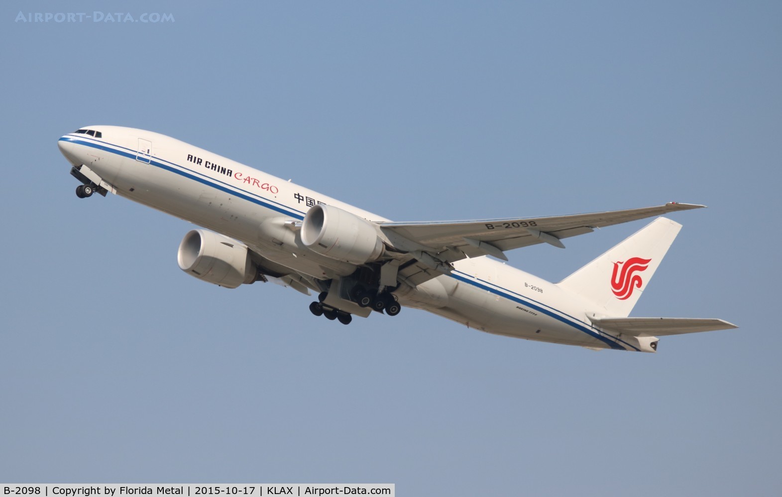 B-2098, 2014 Boeing 777-FFT C/N 44681, LAX spotting