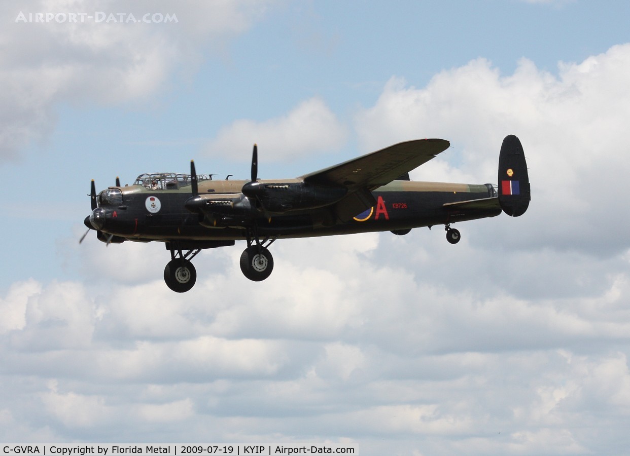 C-GVRA, 1945 Victory Aircraft Avro 683 Lancaster BX C/N FM 213 (3414), TOM 2009
