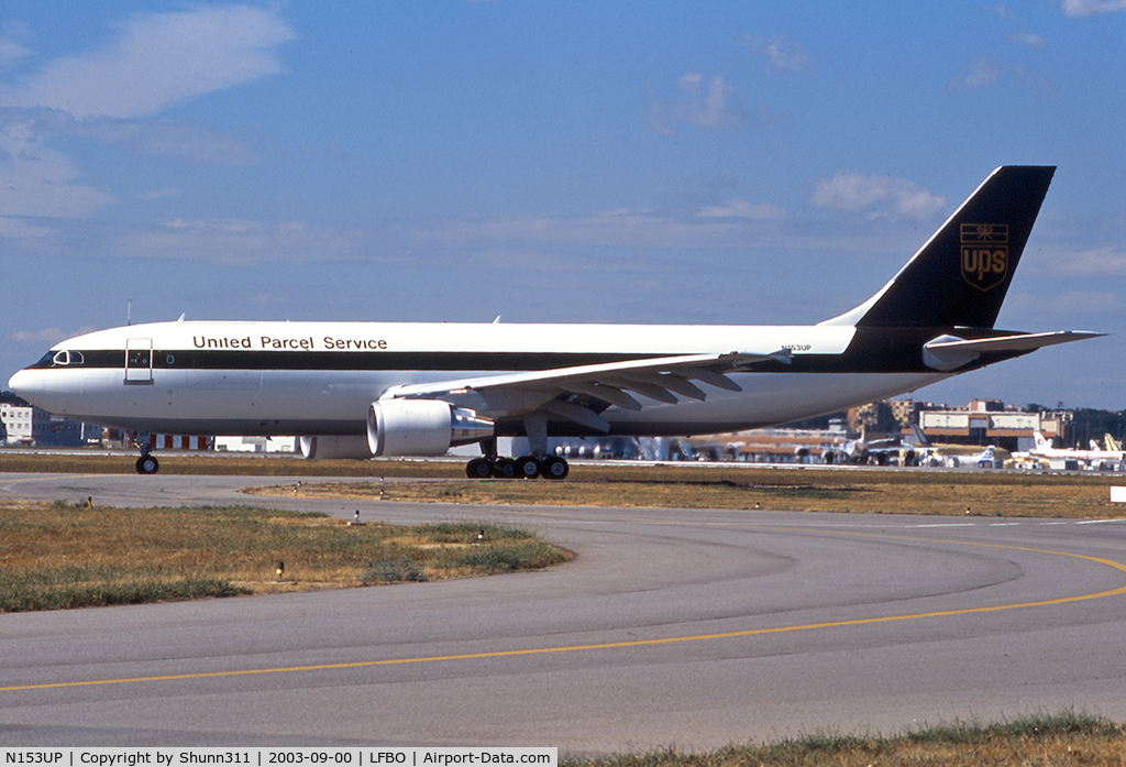 N153UP, 2003 Airbus A300F4-622R C/N 839, Delivery day...