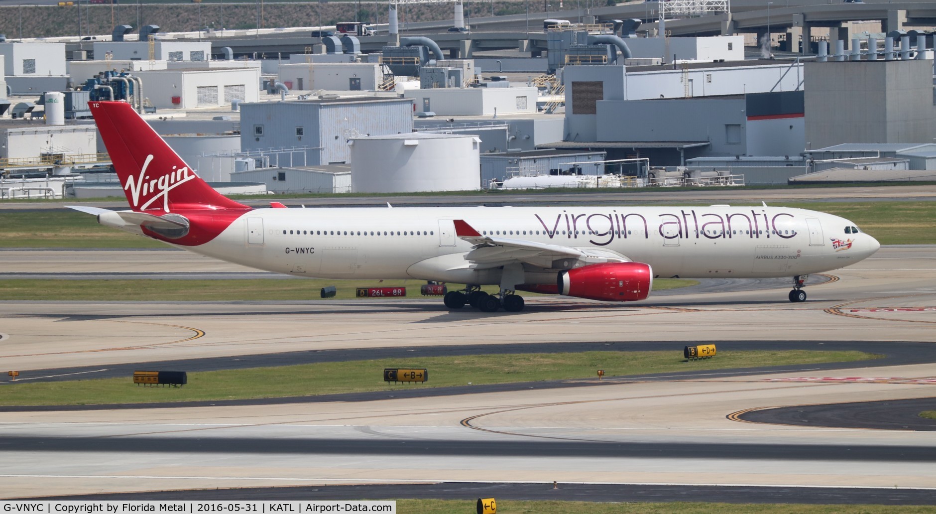 G-VNYC, 2012 Airbus A330-343X C/N 1315, ATL 2016